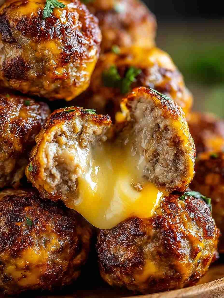 Rotel Cream Cheese Beef Sausage Balls Recipe Easy Rotel Beef Sausage Cheese Balls How To Make Rotel Cream Cheese Sausage B...