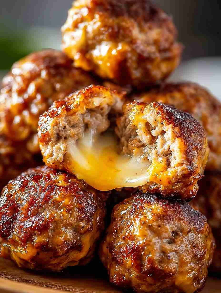 Rotel Cream Cheese beef beef sausage Balls