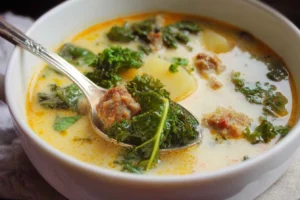 Sausage Potato and Kale Soup