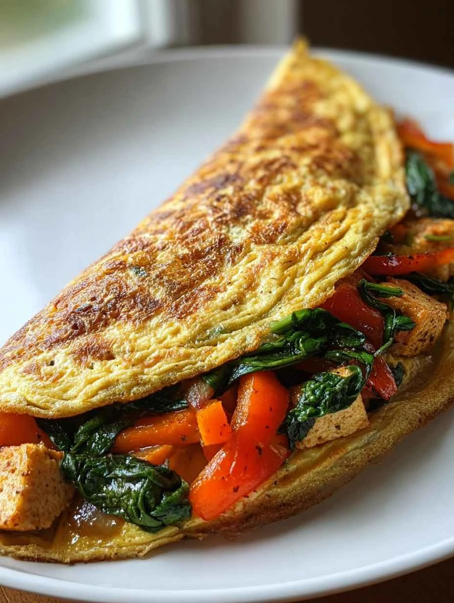 Savory Vegan Tofu Omelette: 30-Minute Protein-Packed Bliss