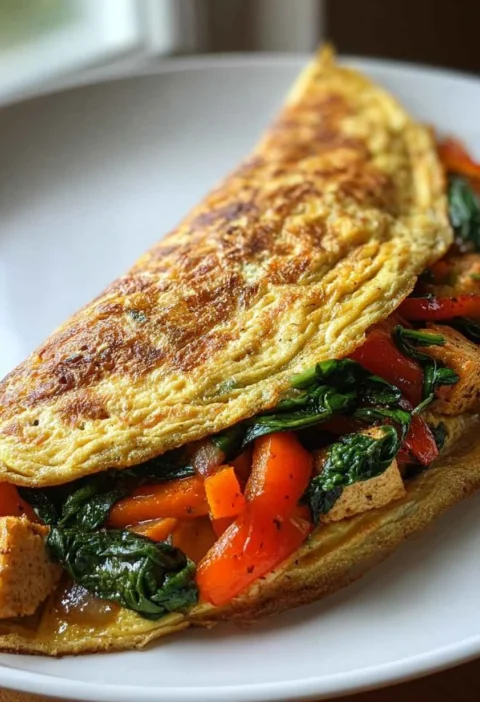 Savory Vegan Tofu Omelette Recipe High Protein Vegan Breakfast Ideas Easy 30 Minute Tofu Recipes Best Tofu Omelette No Egg...