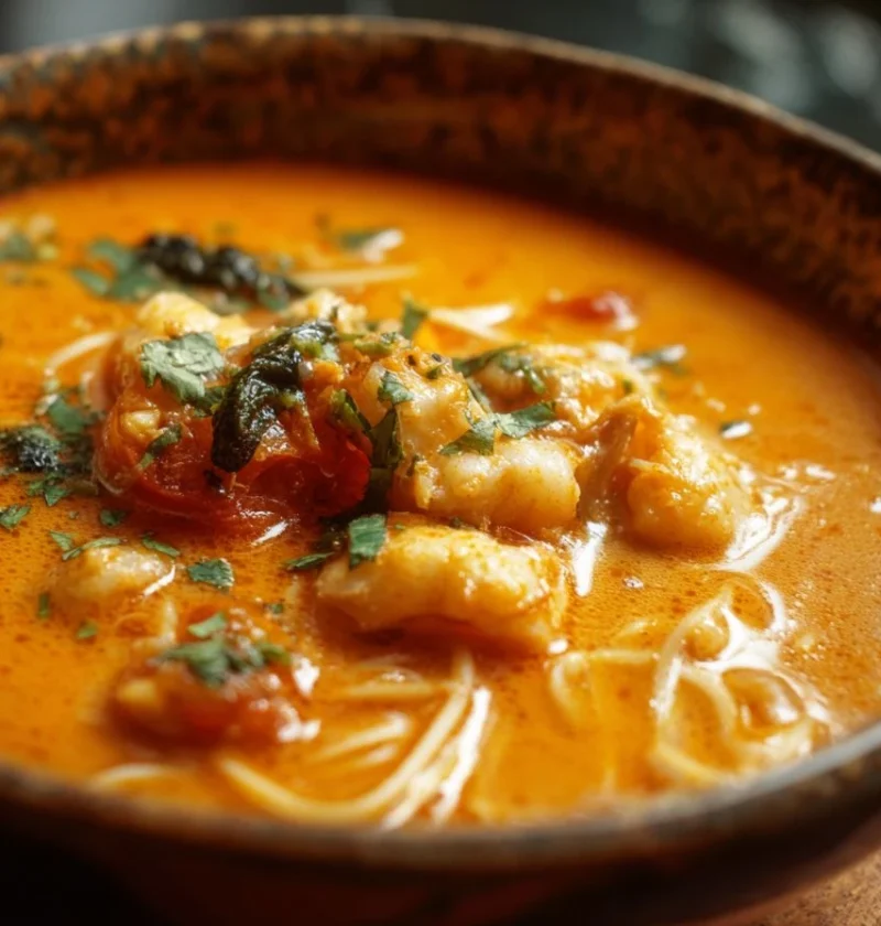 Spicy Thai Red Curry Noodle Soup Recipe Best Thai Red Curry Noodle Soup Vegetarian Thai Red Curry Noodle Soup Gluten-free ...