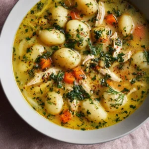 Spring Chicken Gnocchi Soup