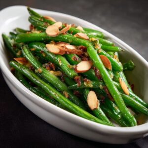 Easy Green Beans Almondine