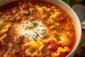 Easy Lasagna Soup Recipe
