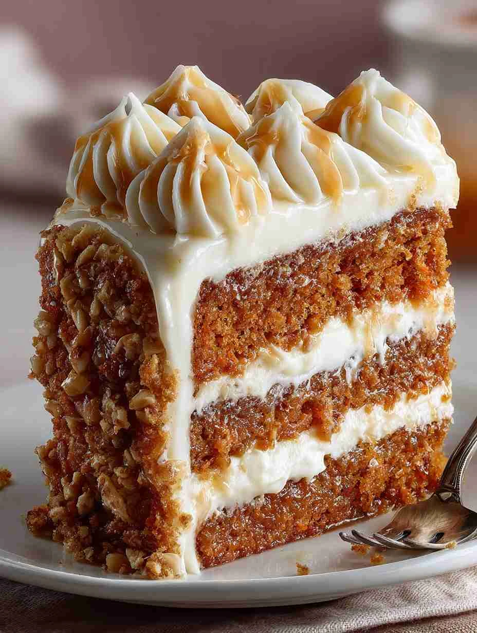 Vanilla Honey Crumb Cake with Cream Cheese Frosting recipe!