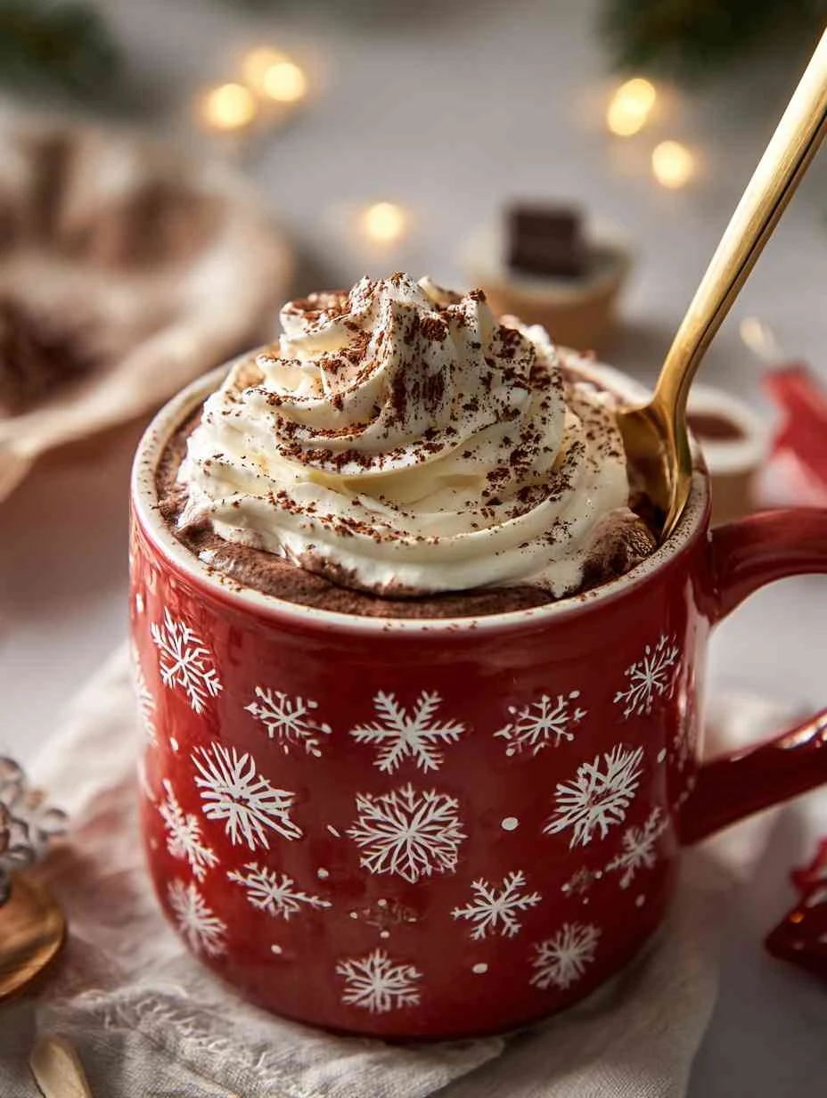 Vegan Chocolate Mug Cake Recipe Christmas Easy Vegan Christmas Mug Cake Dairy-free Chocolate Mug Cake Holiday Vegan Mug Ca...