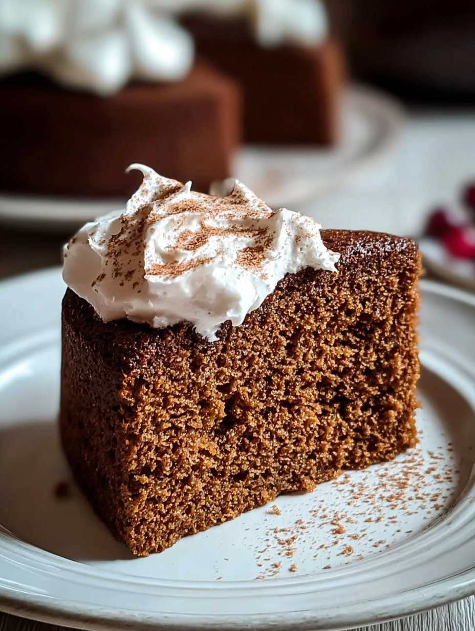 Vegan Gingerbread Crazy Cake Recipe Easy Vegan Gingerbread Cake No-egg Gingerbread Comfort Food Dairy-free Gingerbread Cak...