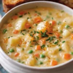 Creamy Mango & Pineapple Smoothie with Cottage Cheese