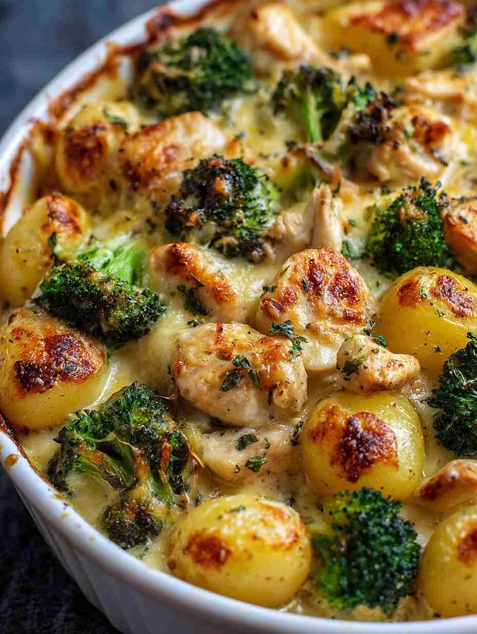 Baked Potato Chicken And Broccoli Casserole Baked Potato Chicken Broccoli Casserole