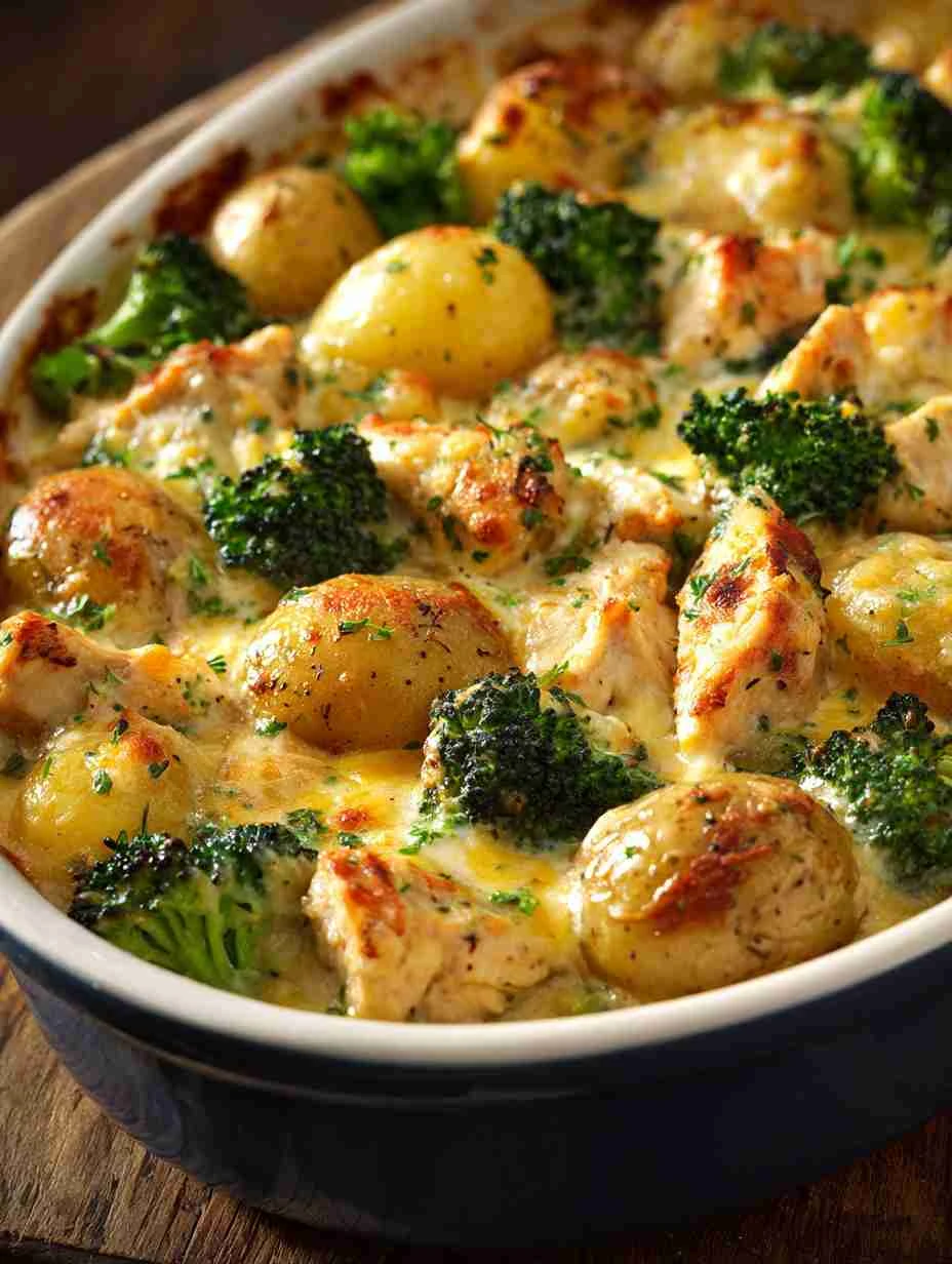 Baked Potato Chicken And Broccoli Casserole Baked Potato Chicken Broccoli Casserole
