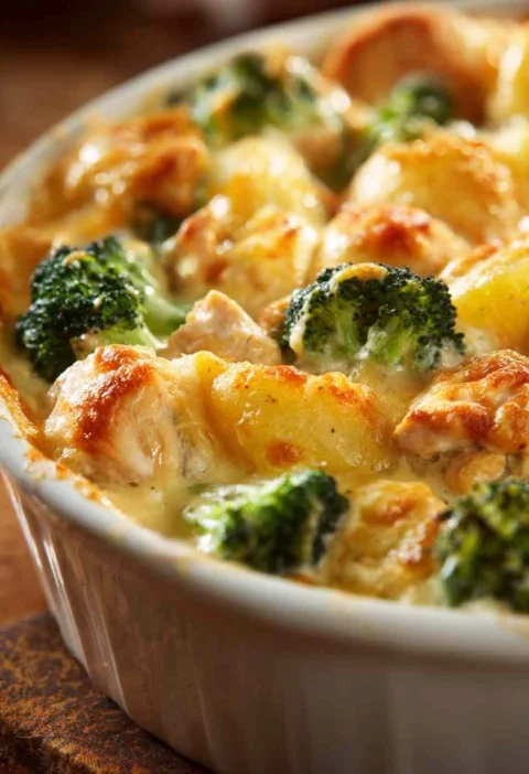 Baked Potato Chicken And Broccoli Casserole Baked Potato Chicken Broccoli Casserole