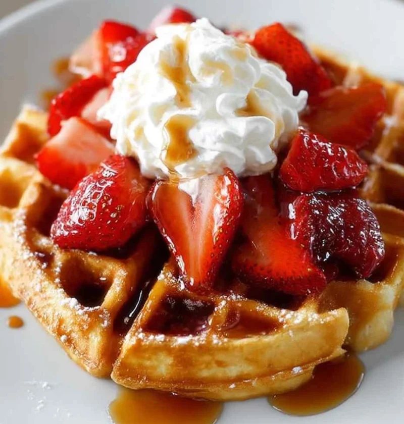 Best Crispy Belgian Waffles Recipe Easy Crispy Belgian Waffles From Scratch Homemade Crispy Belgian Waffles Tutorial Crisp...