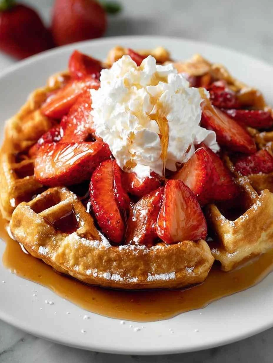 Best Crispy Belgian Waffles Recipe Easy Crispy Belgian Waffles From Scratch Homemade Crispy Belgian Waffles Tutorial Crisp...