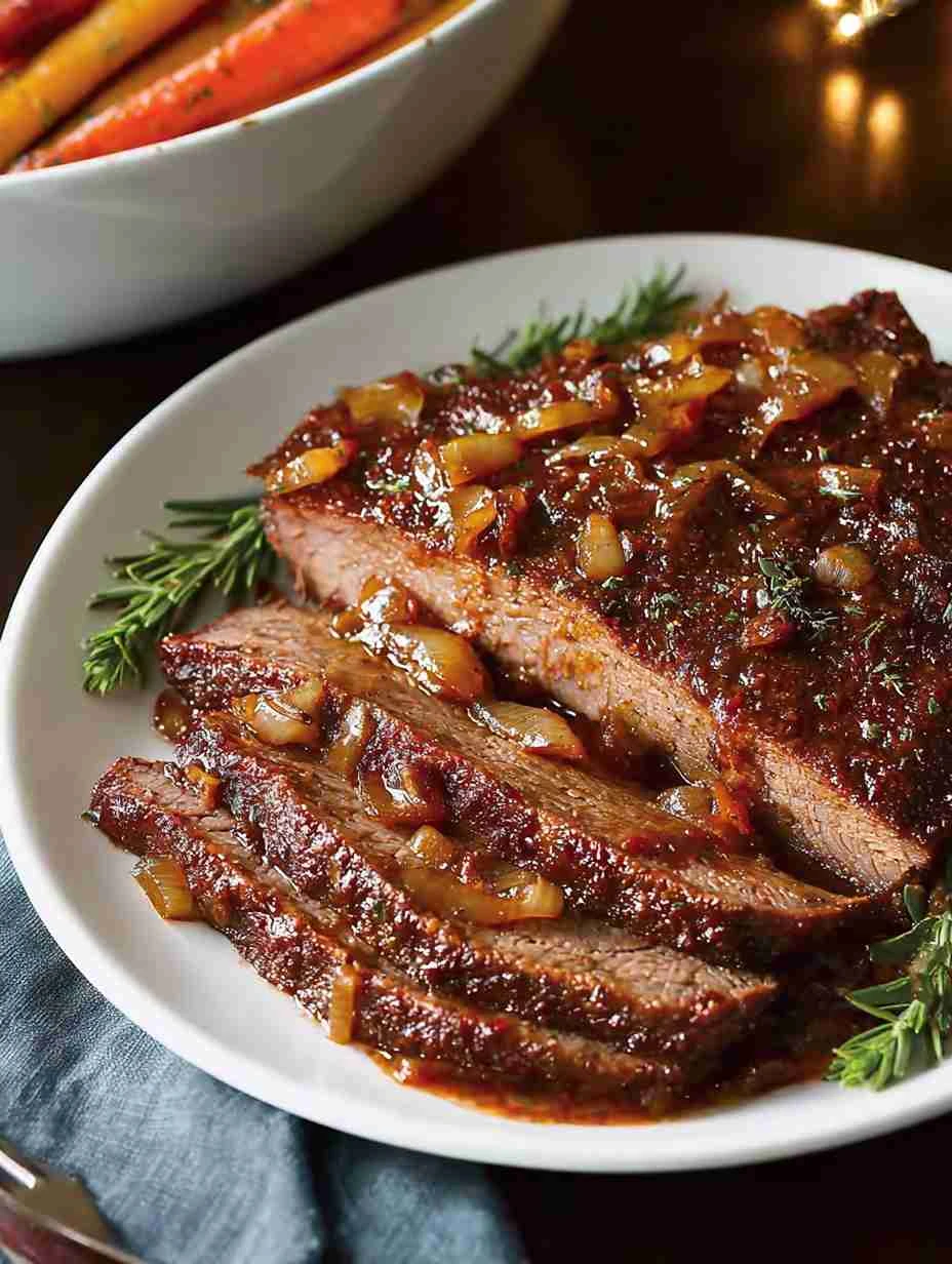 Best Holiday Brisket Recipe For Family Tender Brisket Cooking Techniques Unforgettable Holiday Brisket Feast Guide Slow-co...