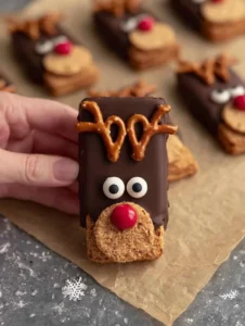 Biscoff Reindeer Cookies