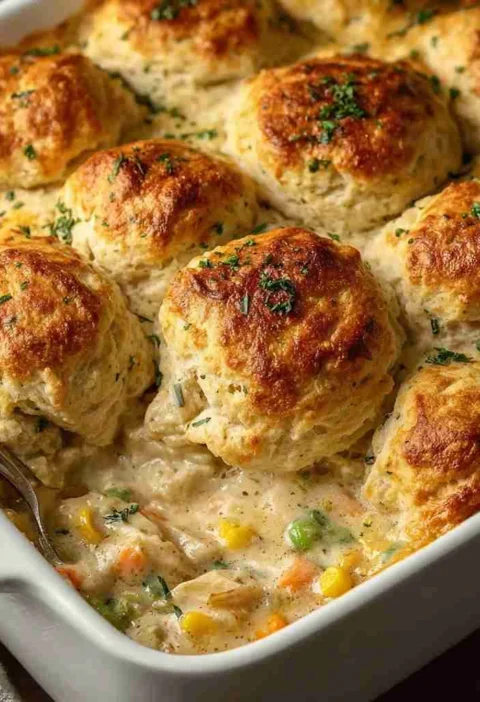 Chicken Pot Pie Casserole