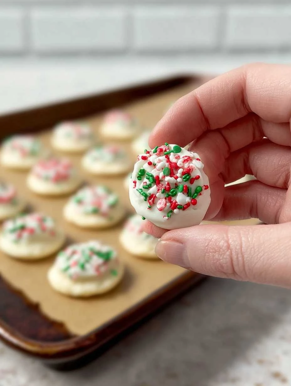 Christmas Cream Cheese Mints