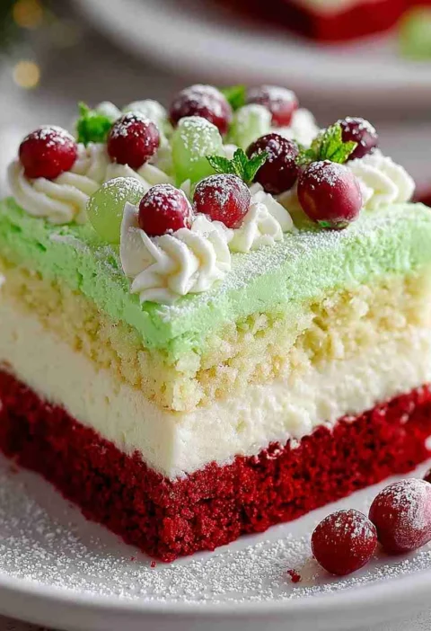 Christmas Lasagna Recipe – Festive Holiday Dessert Idea Christmas Lasagna Recipe Festive Holiday Dessert Idea