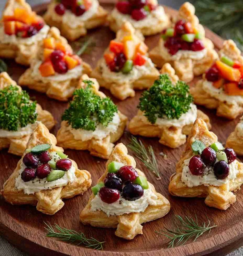 Christmas Tree Cold Veggie Pizza Christmas Tree Cold Veggie Pizza