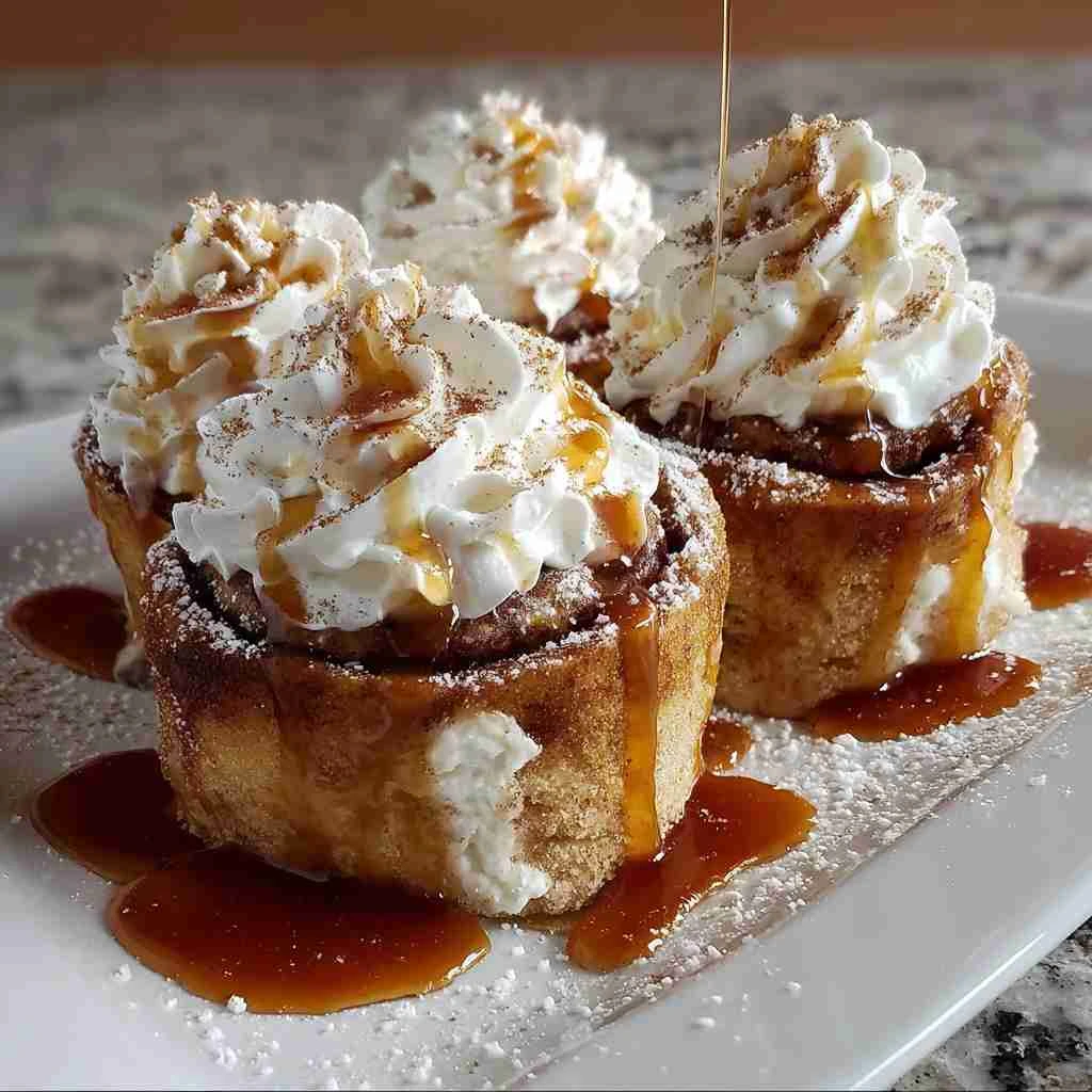 Cinnamon Roll Cheesecake Chimichanga