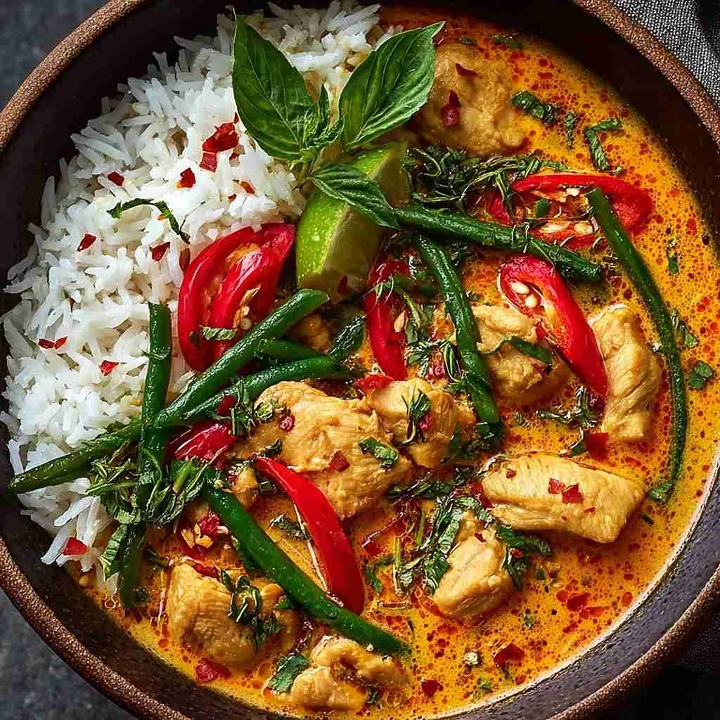 Creamy Thai Red Curry Chicken Bowls: An Amazing Ultimate Recipe