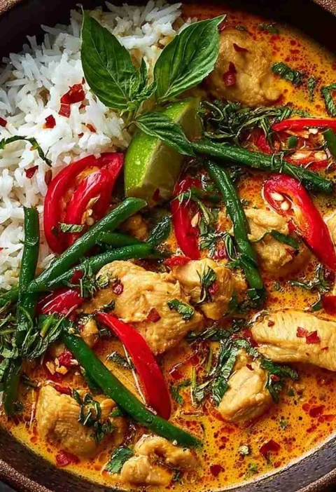 Creamy Thai Red Curry Chicken Bowls Amazing Ultimate