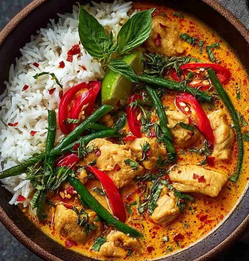 Creamy Thai Red Curry Chicken Bowls Amazing Ultimate