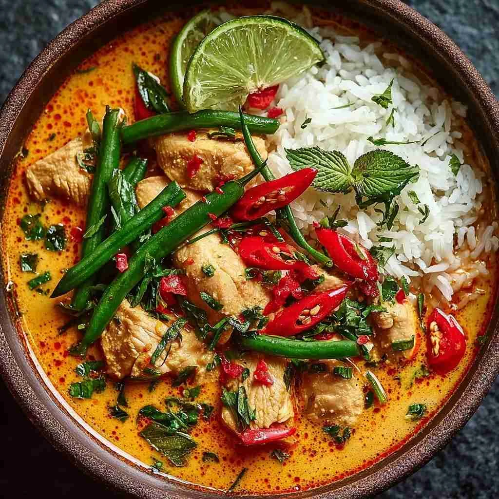 Creamy Thai Red Curry Chicken Bowls Amazing Ultimate