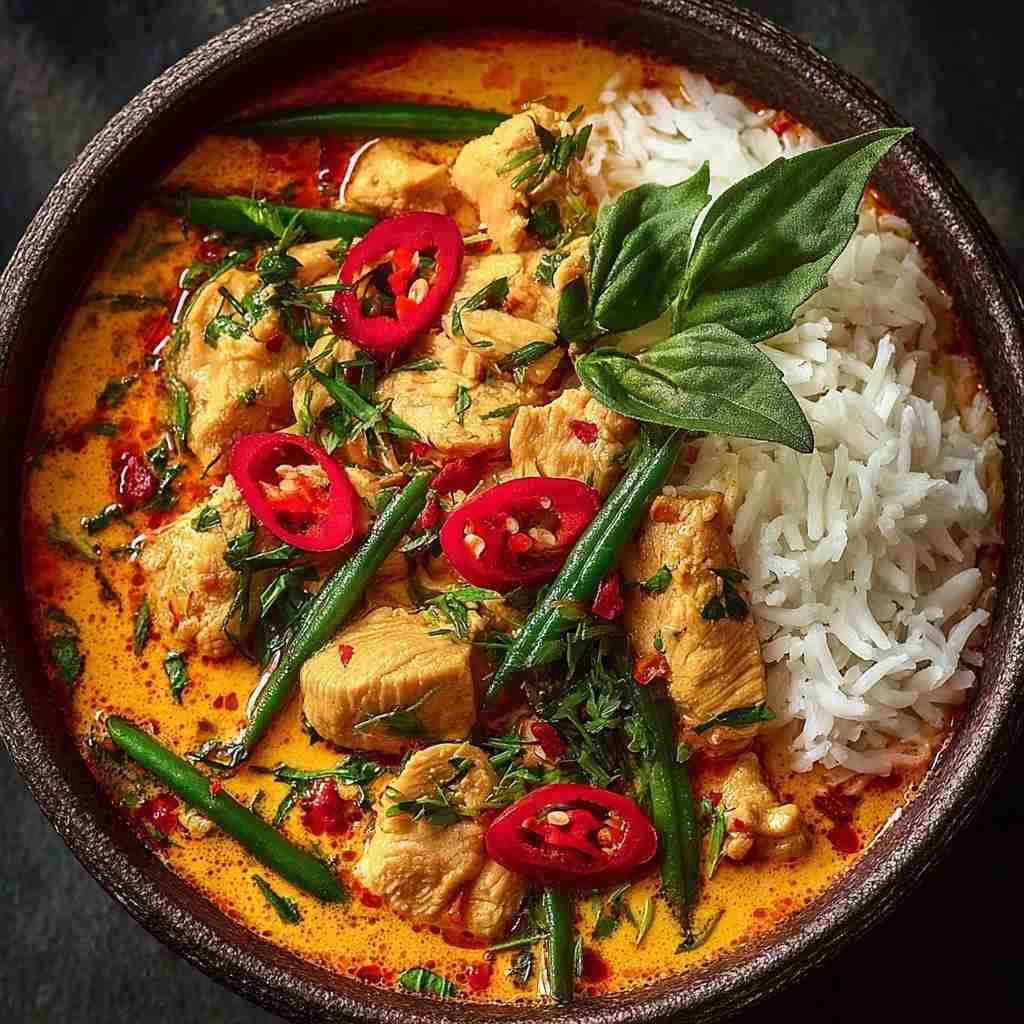 Creamy Thai Red Curry Chicken Bowls Amazing Ultimate
