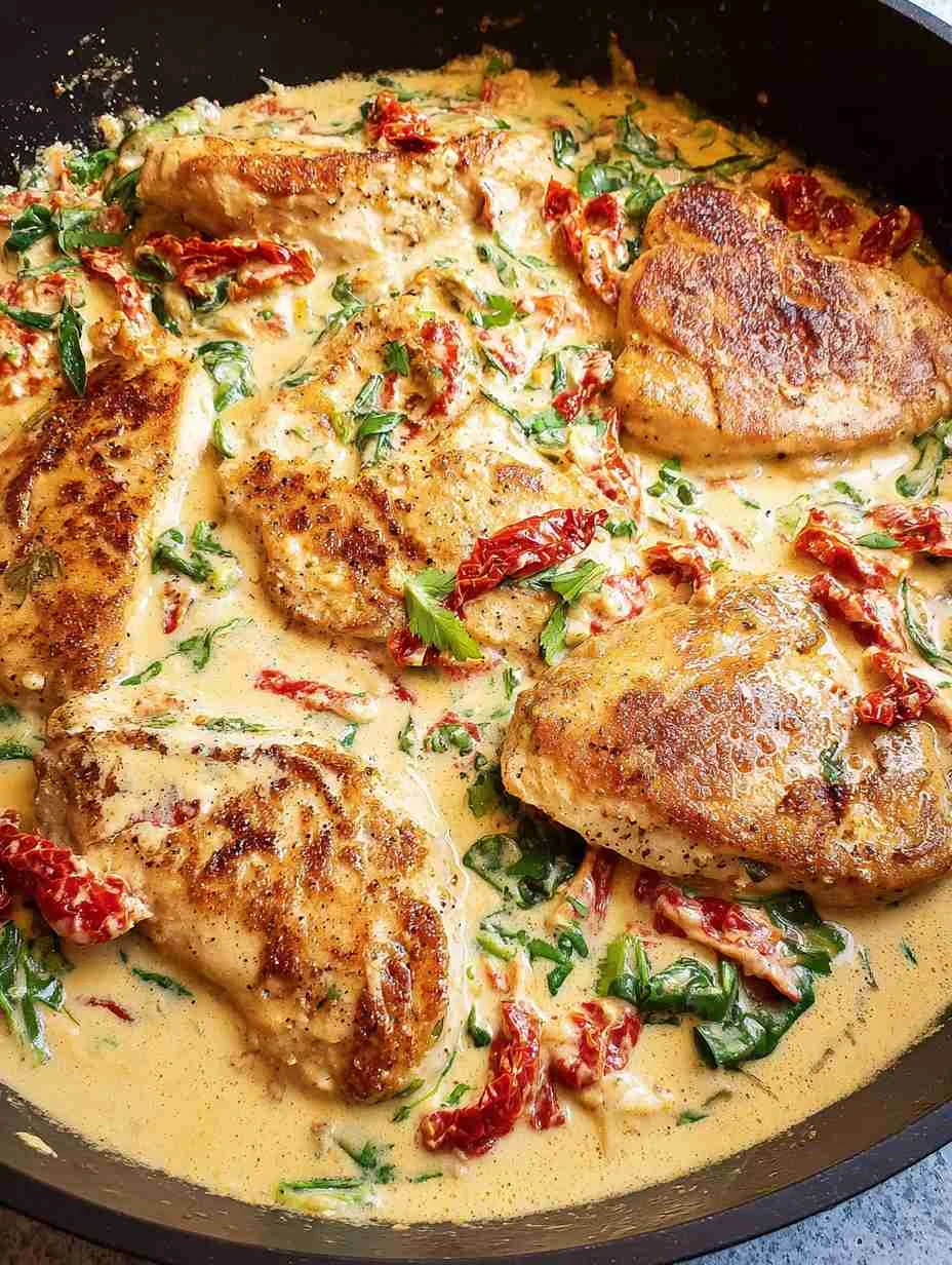 Creamy Tuscan Chicken Creamy Tuscan Chicken