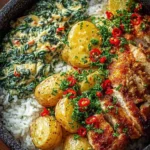 Honey Cranberry Chicken Bake with Fetaand veggirs