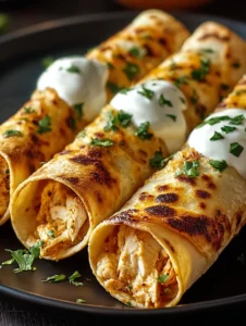 Crispy Chicken Taquitos: Your New Favorite Game-Day Snack