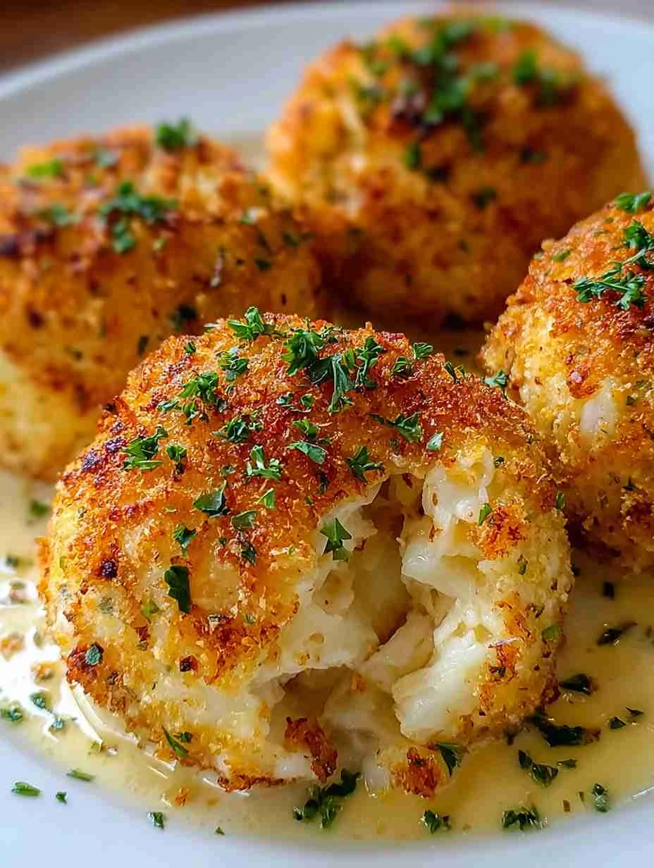 Crispy Crab Bombs Made with Jumbo Lump Crab for Ultimate Flavor