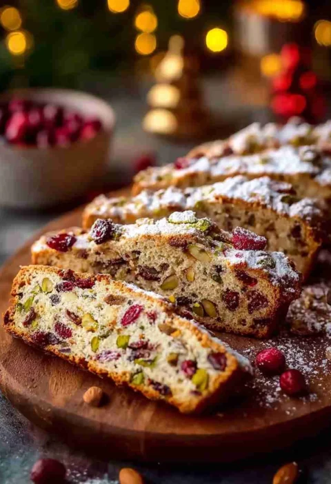 Crunchy Cranberry Pistachio Biscotti Recipe Easy Cranberry Pistachio Biscotti Festive Cranberry Biscotti Guide Homemade Cr...