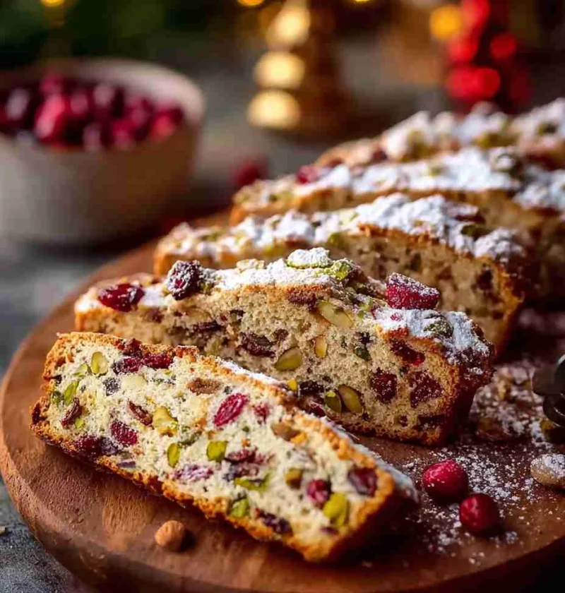 Crunchy Cranberry Pistachio Biscotti Recipe Easy Cranberry Pistachio Biscotti Festive Cranberry Biscotti Guide Homemade Cr...