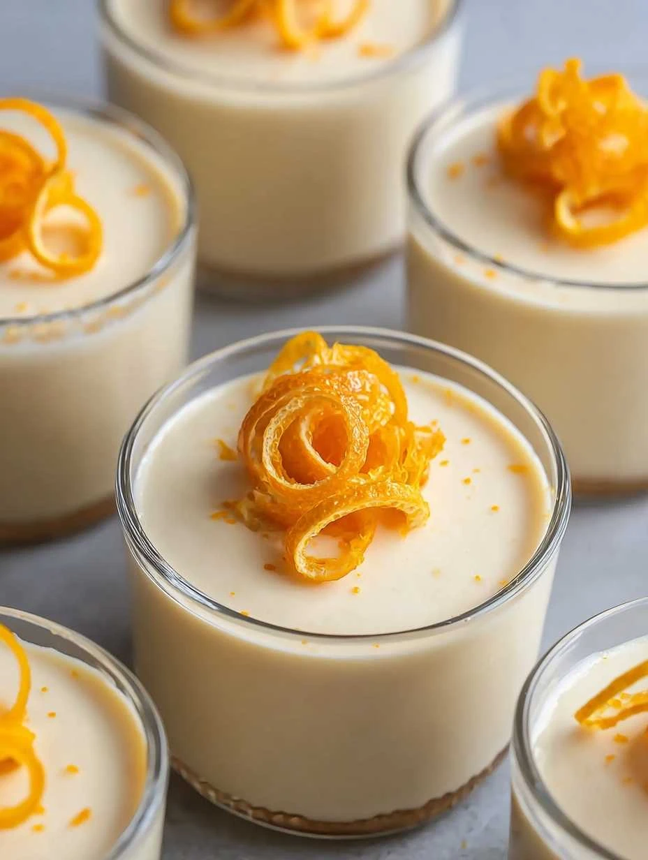 Decadent Creamy White Chocolate Orange Mousse to Savor