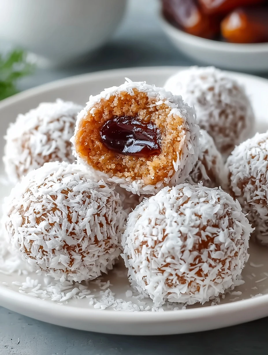 Delicious Coconut Date Rolls: Healthy Treats In 10 Minutes Delicious Coconut Date Rolls Healthy Treats Minutes
