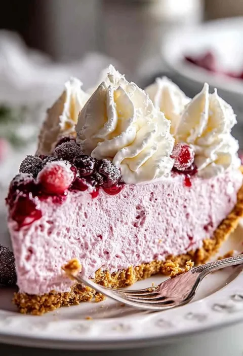 Delightful Cranberry Mousse Pie Delightful Cranberry Mousse Pie Your Holiday Table