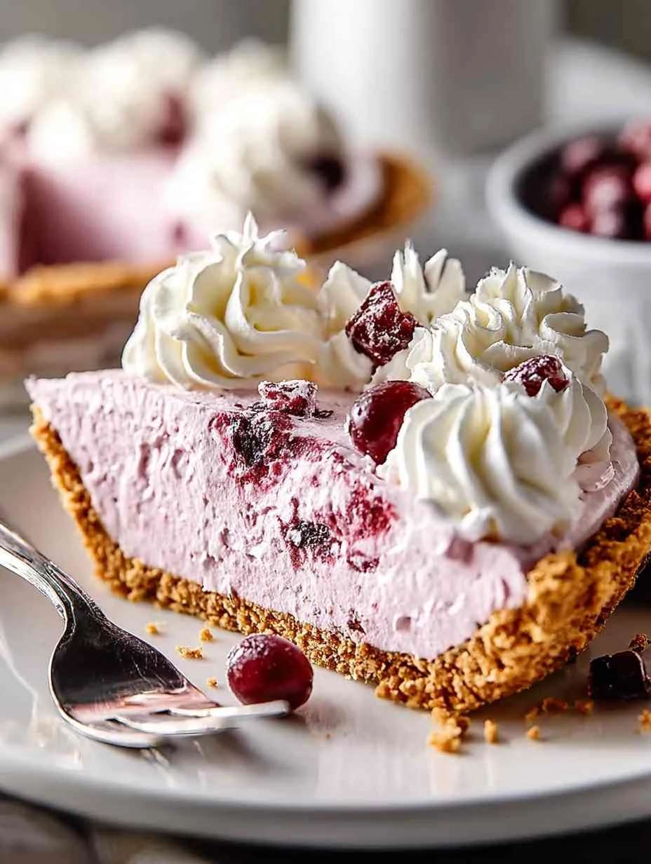 Delightful Cranberry Mousse Pie Delightful Cranberry Mousse Pie Your Holiday Table