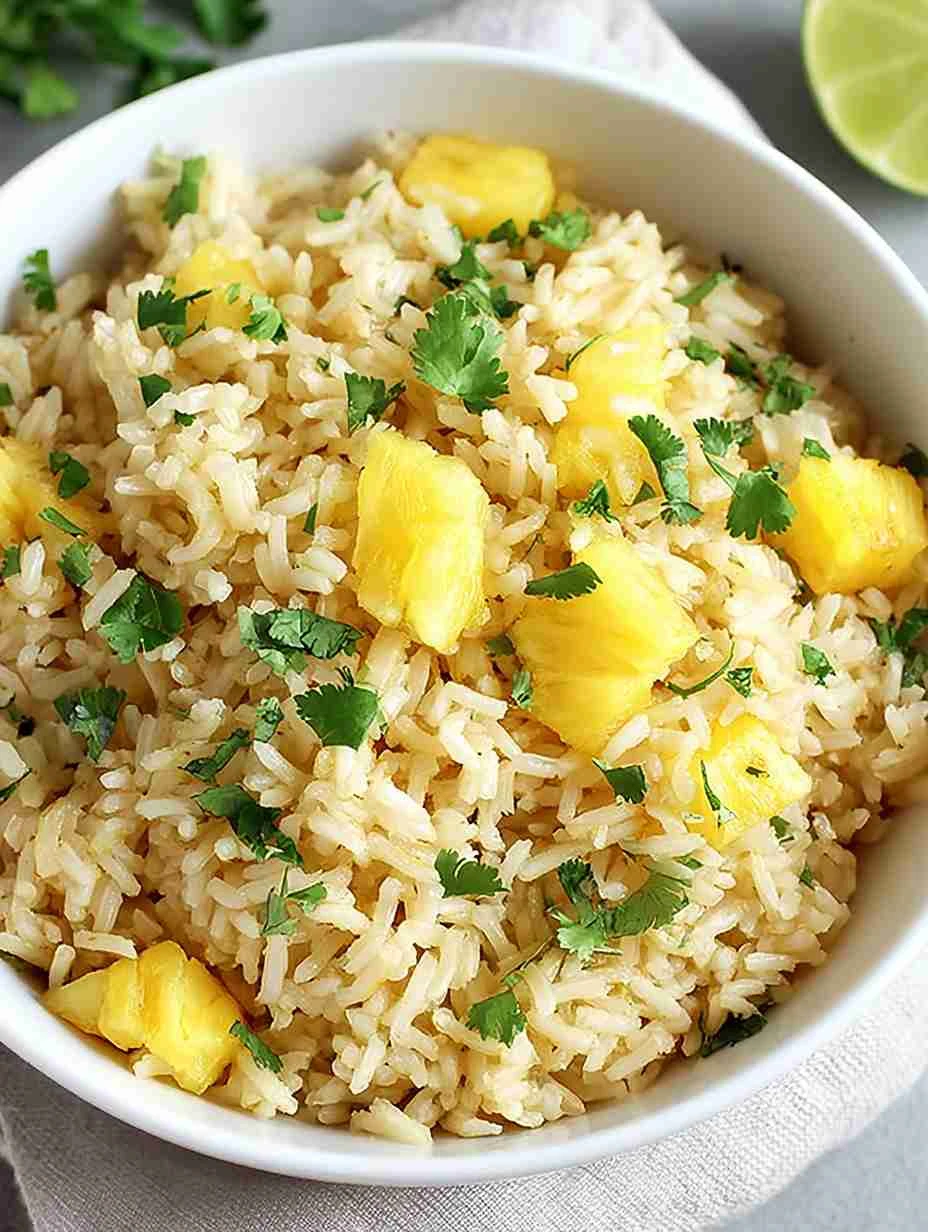 Delightful Easy Pineapple Lime Rice To Brighten Delightful Pineapple Lime Rice Brighten Your Meals