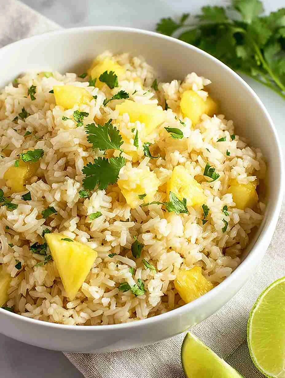 Delightful Easy Pineapple Lime Rice to Brighten Your Meals