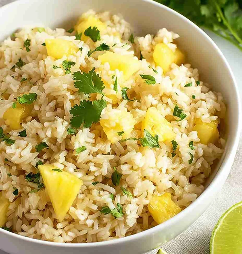 Delightful Easy Pineapple Lime Rice To Brighten Delightful Pineapple Lime Rice Brighten Your Meals