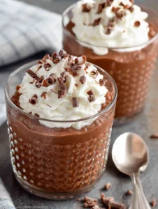 Easy Chocolate Pudding