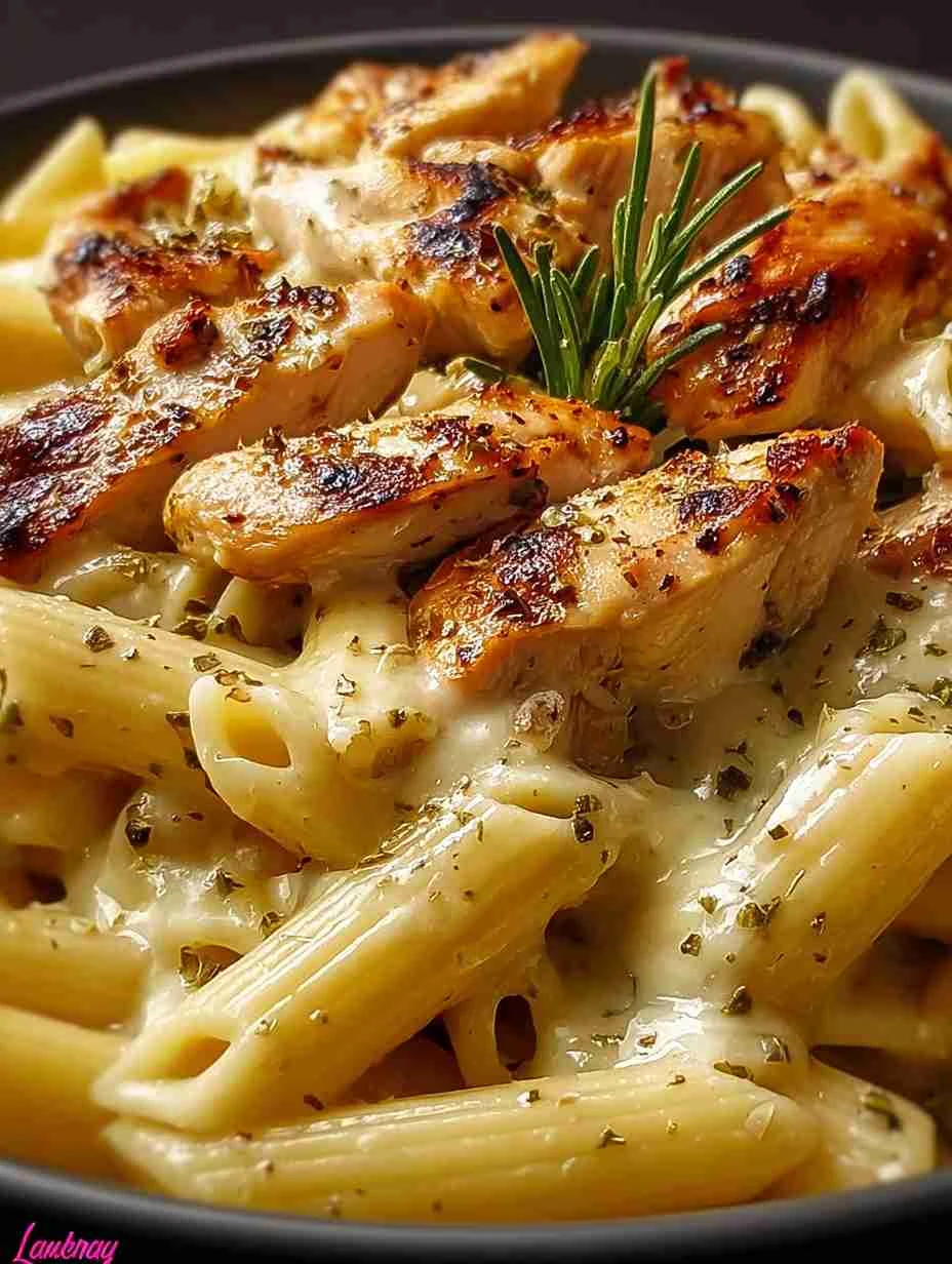 Creamy Garlic Parmesan Chicken Pasta