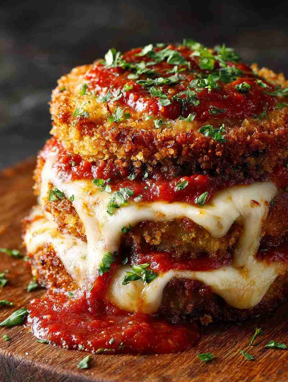 Easy Crispy Baked Eggplant Parmesan Recipe Best Crispy Eggplant Parmesan Casserole Healthy Baked Eggplant Parmesan No Brea...