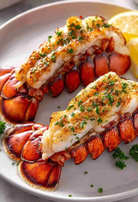 Easy Garlic Butter Lobster Tails Recipe Best Garlic Butter For Lobster Lobster Tails With Garlic Butter Sauce How To Make ...