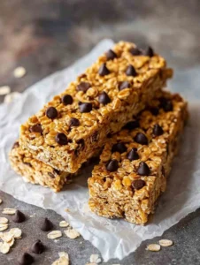 Homemade No Bake Granola Bars Recipe