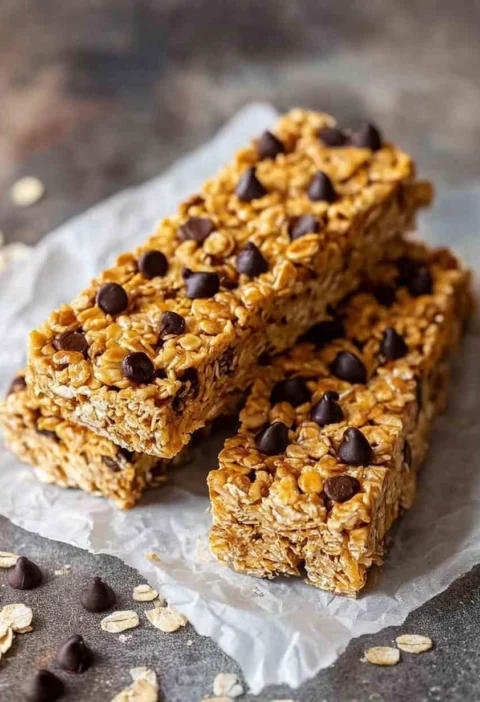 Easy No Bake Granola Bars Recipe Healthy Homemade Granola Bars No Bake No Bake Granola Bars With Oats Gluten-free No Bake ...