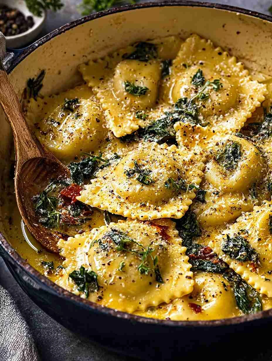Easy Weeknight Creamy Tuscan Ravioli: An Incredible Ultimate Recipe Weeknight Creamy Tuscan Ravioli Incredible Ultimate Re...